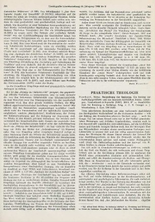 702-703 [Rezension] Doebert, Heinz, Neuordnung der Seelsorge