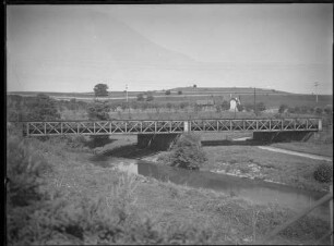 Rechtenstein, Zwiefaltendorf, Bergenweiler: Brücke über Fluss (nicht Bergenweiler!)