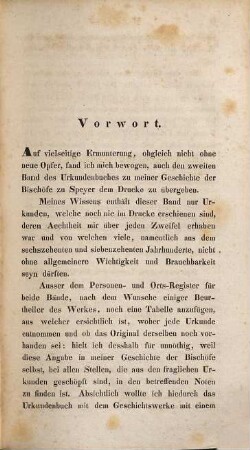 Urkundenbuch zur Geschichte der Bischöfe zu Speyer, 2. (Jüngere Urkunden)