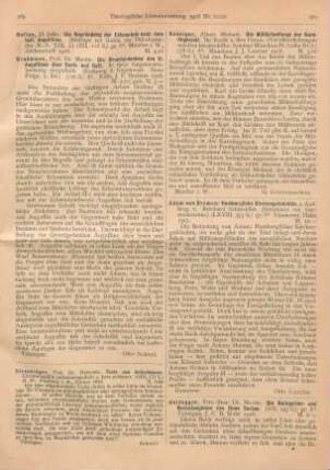 269 [Rezension] Grabmann, Martin, Die Grundgedanken des hl. Augustinus über Seele und Gott