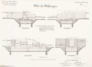 Wehr, Wolfsanger: Schnitte 1:100
