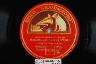 "Un bel di vedremo..." (atto 2.0) : Madama Butterfly / (Puccini)