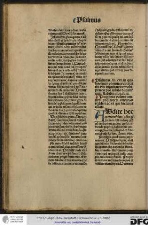 Audite hec Que dicturus sum (omnes gentes) non solum Iudeorum quia hoc ad omnes pertinet audire (auribus audiendo percipite qui habitatis in quacunque parte orbis)...