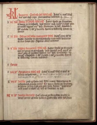 Calendarium festorum