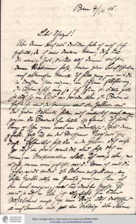 Brief vom 04.10.1906