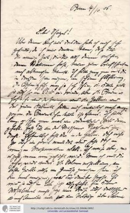 Brief vom 04.10.1906