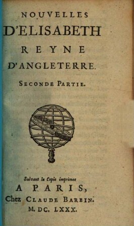 Nouvelles D'Elisabeth, Reyne D'Angleterre, 2