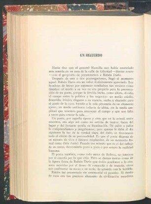 Un recuerdo