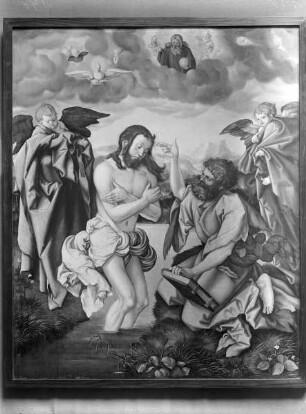 Johannesaltar — Taufe Christi