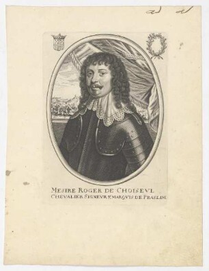 Bildnis des Roger de Choisevl de Praslim