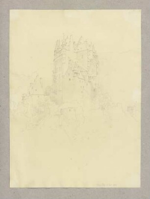 Nordansicht von Burg Eltz