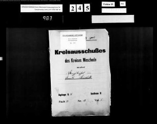Dampfkessel im Amt Meschede Bd.1