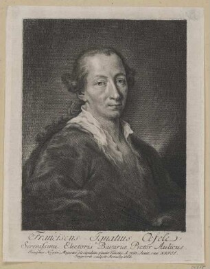 Bildnis des Franciscus Ignatius Oefele