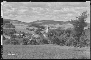 Crostau. Blick auf Crostau