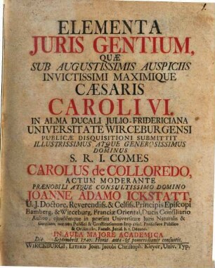 Elementa Juris Gentium