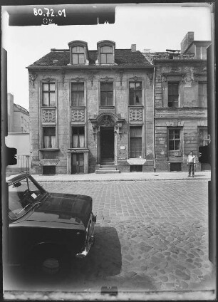 Potsdam. Jägerstraße 11. Wohnhaus. Straßenfront