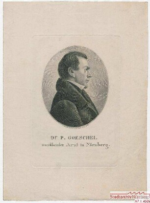 Dr. (Johann) P(hilipp). Goeschel