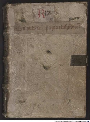 Bernardi de clara valle libri de praecepto et dispensatione - BSB Clm 14716