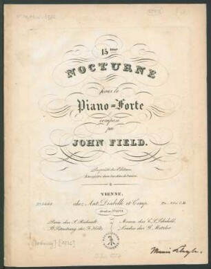 15me Nocturne pour le Piano-Forte