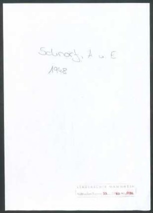 Schnorf, A[& ] und Elisabeth, Meilen, an Margaret Wickham-[Wichert] und Fritz Wichert