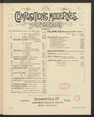 No. 3: No. 3 : As-majeur : op. 22 No. 3