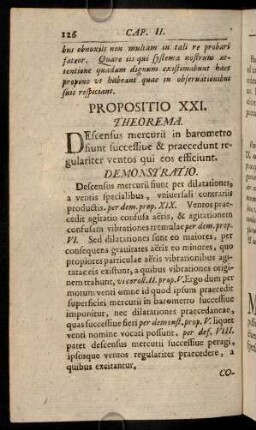 126-134, Propositio XXI; ...