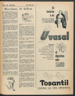 Miscelánea de la belleza : Para ser hermosa