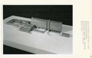 Völkerkundemuseum, Berlin-Mitte (Diplomarbeit bei Willy Kreuer): Modellfoto