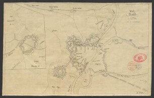 Plan von Stettin