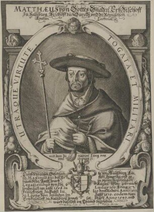 Bildnis von Erzbischof Mattaeus von Salzburg