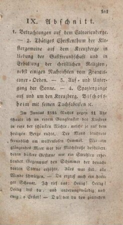 IX. Abschnitt.