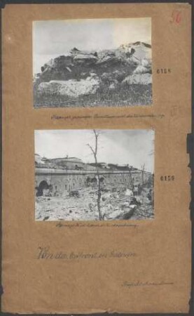 Przemysl, gesprengter Panzerturm nach der Wiedereroberung
