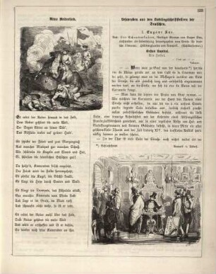 "Altes Reiterlied" "Leseproben aus den Lieblingsschriftstellern der Deutschen. 1. Eugène Sue"