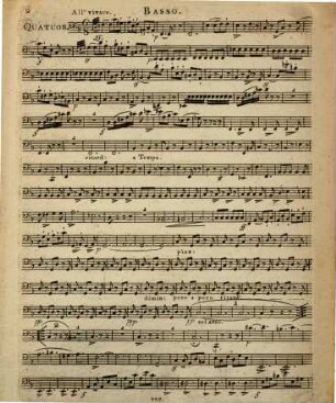 Quatuor pour flûte, violon, alto & violoncelle