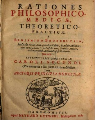 Rationes philosophico-medicae, theoretico-practicae