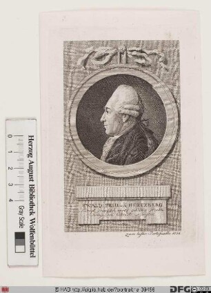 Bildnis Ewald Friedrich von Hertzberg (1786 Graf)