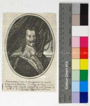 Porträt des französischen Marschalls Antoine III. Duc de Gramont