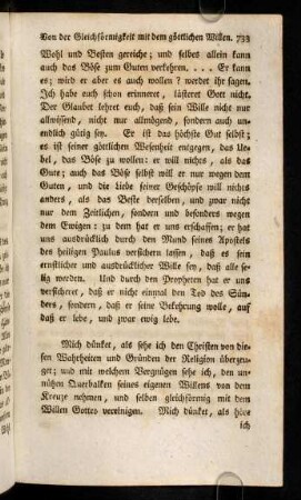 733-740, Mich duenket, als sehe ich den Christen von ...