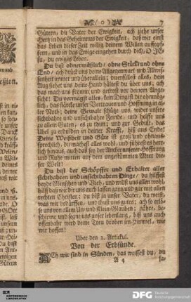 Uber den 2. Artickul. Von der Erbsünde.
