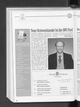 Neuer Kreisvorsitzender bei der AWO Nord