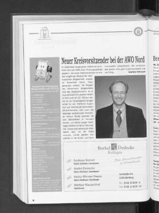 Neuer Kreisvorsitzender bei der AWO Nord