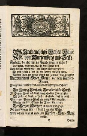 B1r-C2v, Durchleuchtigst Hohes Hauß von ...