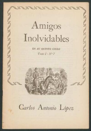 1943005107: Carlos Antonio López