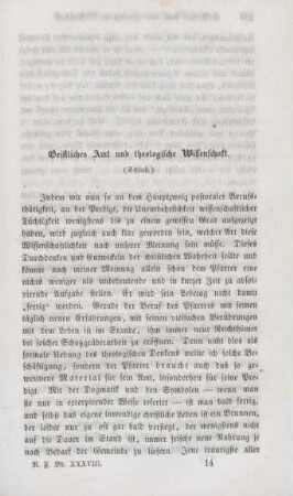 197-208 Geistliches Amt und theologische Wissenschaft : Schluß
