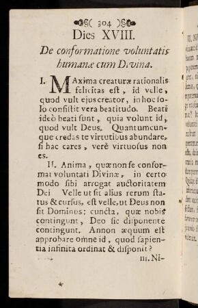 304-314, Dies XVIII - XXII
