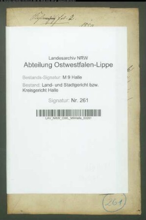Sonstige: Westmeyer, Johann Rudolph; Ehepartner: Westmeyer, Marei Charlotte, geb. Friehling: