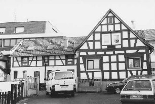 Wohnhaus, Fachwerk; Gelnhausen, Oberdorfstraße 13