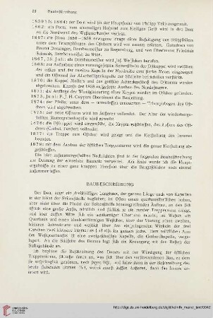 Baubeschreibung