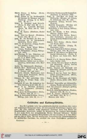 Literarischer Ratgeber des Kunstwarts für 1901, [7]: Geschichte und Kulturgeschichte