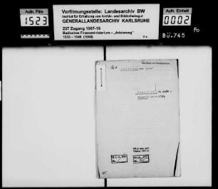 Idstein, Otto Israel, Eheleute Mannheim Bestellung einer Sicherungshypothek Lagerbuch-Nr. 9309 e Mannheim
